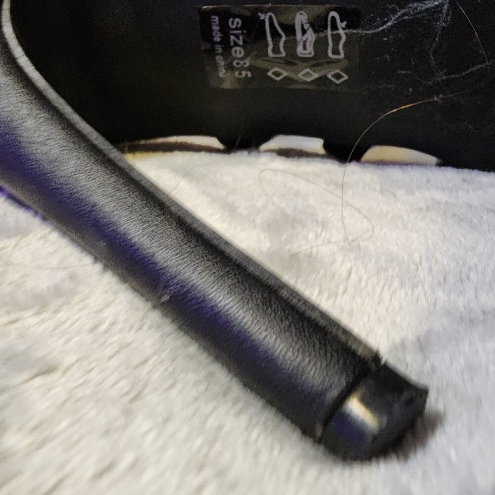 Michael Antonio ๐ Sexy Black Stilleto Heels 8.5 W - Picture 9 of 13